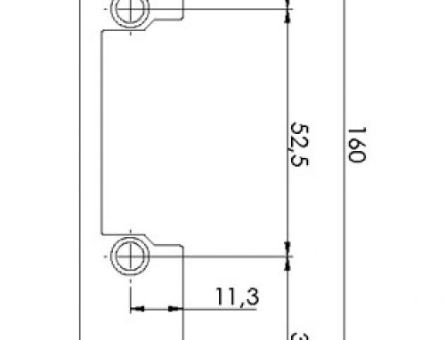 Face plate S22mm