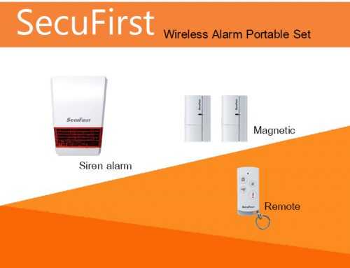 SecuFirst Wireless Alarm Portable Set