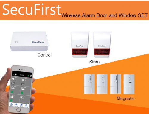 SecuFirst Wireless Alarm Door and Window SET